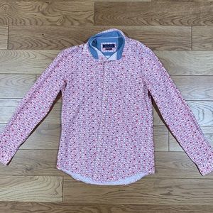 LIMITED EDITION Zara Floral Button Down Dress Shirt FROM JAPAN